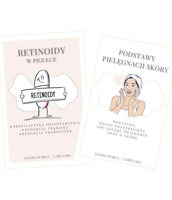 ZESTAW e-booków "Podstawy pielęgnacji skóry" i "Retinoidy w pigułce"